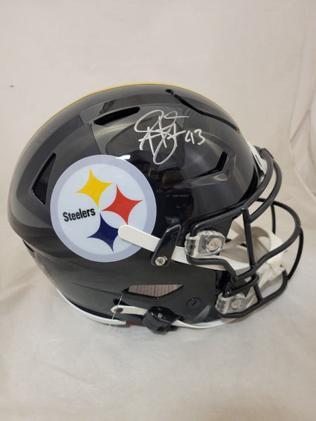 TROY POLAMALU SIGNED PITTSBURGH STEELERS SPEEDFLEX AUTHENTIC HELMET BECKETT