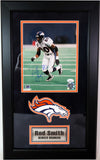 Rod Smith Autographed Denver Broncos Framed 8x10 Photo JSA COA