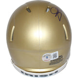 Joe Theismann Signed Notre Dame Fighting Irish Mini Helmet Beckett 43056