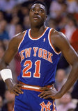 Gerald Wilkins Signed New York Knicks Jersey (Beckett) Dominique's Brother/Guard