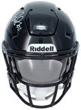 David Montgomery Autographed Houston Texans Speedflex Midi Helmet Beckett
