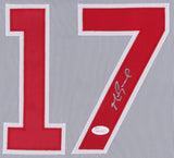 Mark Grace Signed Gray Road Cubs Jersey (JSA COA) 16xGold Glove / 3x All Star 1B