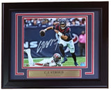 CJ Stroud Signed Framed 8x10 Houston Texans vs Tampa Bay Photo Fanatics