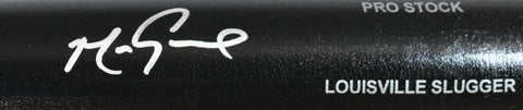 Mark Grace Signed Black Louisville Slugger Pro Baseball Bat - Beckett W Holo