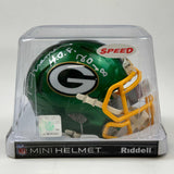 Autographed/Signed Jerry Kramer HOF Green Bay Packers Flash Mini Helmet JSA COA
