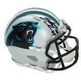 Steve Smith Autographed Carolina Panthers Speed Mini Helmet Fanatics