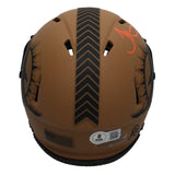 Tyreek Hill Autographed Miami Dolphins Salute to Service Mini Helmet Beckett