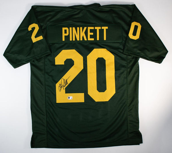 Allen Pinkett Signed Notre Dame Fighting Irish Jersey (Beckett) Houston Oiler RB