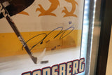 Peter Forsberg Autographed & Inscribed 16x20 Photo Lighted Shadowbox JSA COA