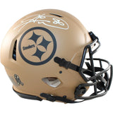 Hines Ward Signed Pittsburgh Steelers Proline Helmet 23 STS Beckett WIT 58620