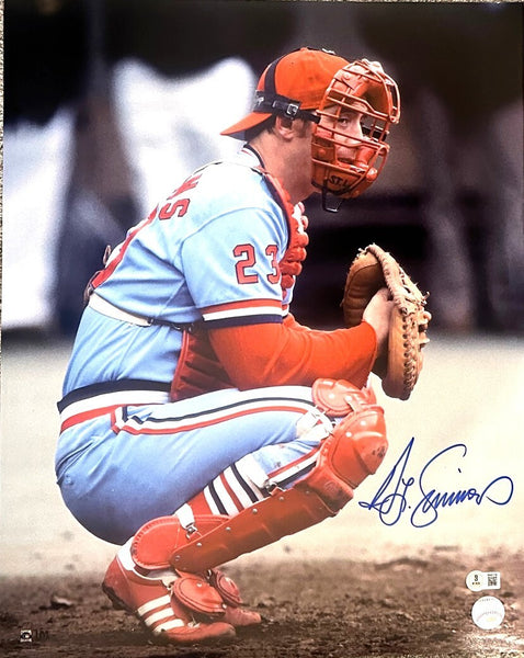 St. Louis Cardinals Hall of Famer TED SIMMONS Signed 16x20 Photo #2 AUTO - BAS
