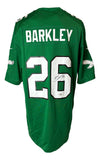 Saquon Barkley Signed Eagles Kelly Green Nike Game Replica Jersey PSA/DNA
