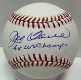 Yankees JOE TORRE Signed Official MLB Baseball AUTO w/ "4 x WS Champ" - JSA