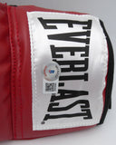 Sugar Ray Leonard Autographed Red Everlast Boxing Glove LH Beckett QR #1A253436