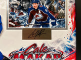 Cale Makar Colorado Avalanche Photo Collage with Laser Signature (14"x18" Frame)