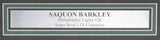 Saquon Barkley Signed/Auto 16x20 Photo Philadelphia Eagles Framed PSA 195286