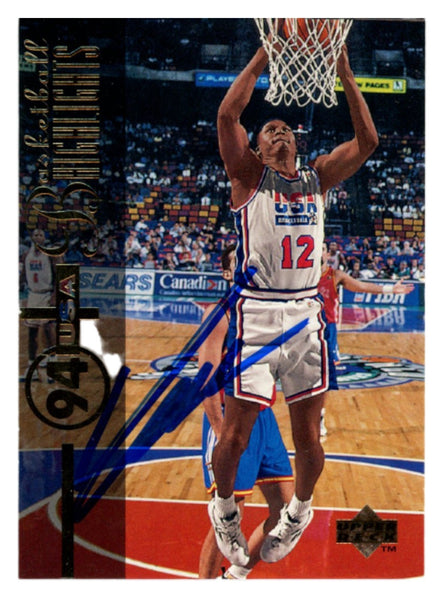 Dominique Wilkins Autographed 1994 Upper Deck #177 Trading Card Beckett 54175