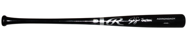 JAC CAGLIANONE SIGNED KANSAS CITY ROYALS BLACK RAWLINGS BAT W/ JACTANI