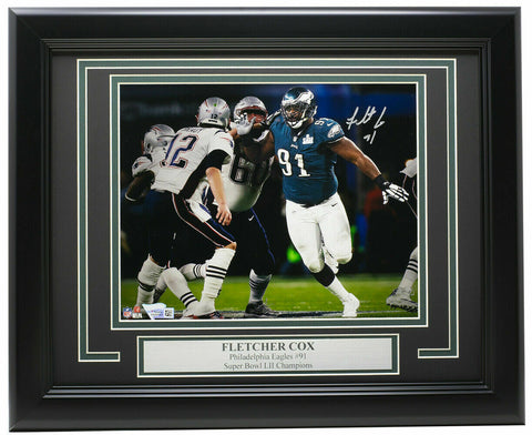 Fletcher Cox Signed Framed Philadelphia Eagles 8x10 Photo Fanatics