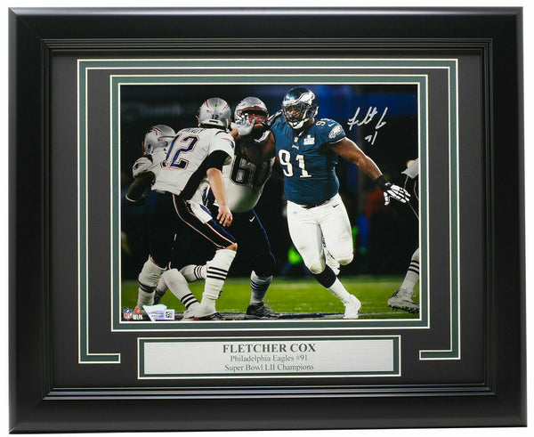 Fletcher Cox Signed Framed Philadelphia Eagles 8x10 Photo Fanatics