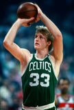 Larry Bird Signed Boston Celtics Custom Jersey w/ Career Highlight Stats (JSA)