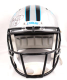 Luke Kuechly Autographed Carolina Panthers F/S Speed Helmet *thin-Beckett W Holo
