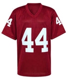 Brian Bosworth Signed Red Custom College Football Jersey w/The Boz - (SS COA)