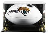Jaguars Brian Thomas Jr. Signed White Panel Logo Football W/ Case Fanatics