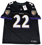 DERRICK HENRY AUTOGRAPHED BALTIMORE RAVENS #22 BLACK NIKE JERSEY BECKETT