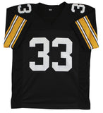 Merril Hoge Authentic Signed Black Pro Style Jersey Autographed JSA #II77526