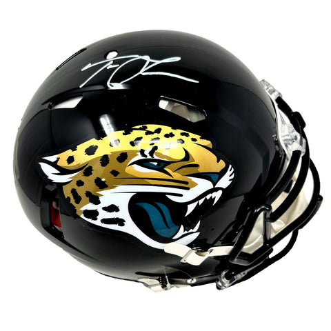 Trevor Lawrence Jaguars Signed Riddell Speed Authentic Helmet Fanatics