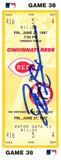 Deion Sanders Signed Cincinnati Reds 6/27/1997 vs Cardinals Ticket BAS 37207