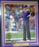 DON JAMES AUTOGRAPHED SIGNED FRAMED 16X20 PHOTO WASHINGTON MCS HOLO 123750