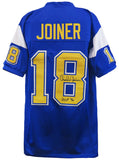 Charlie Joiner (CHARGERS) Signed Navy Custom Football Jersey w/HOF'96 - (SS COA)