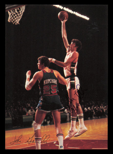 John Gianelli Autographed Signed 5x7 Photo Milwaukee Bucks SKU #237901