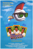 Charlie Sheen, Bernsen, Berenger Signed Major League 27x40 Poster w/2-INS SS COA