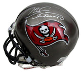 Mike Alstott Signed/Autographed Buccaneers Mini Football Helmet JSA 213136