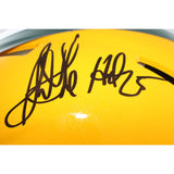 Sterling Sharpe Autographed Green Bay Packers Authentic Helmet HOF Beckett 51030