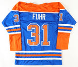 Grant Fuhr Signed Edmonton Oilers Jersey "HOF 03" (JSA COA) 5xStanley Cup Champ