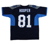 Austin Hooper Signed Tennessee Custom Navy Blue Jersey