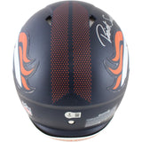 Patrick Surtain Autographed Denver Broncos Pro Helmet 24 DPOY Beckett W 53129