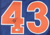 Brad Daugherty Signed Cleveland Cavaliers Jersey (JSA) 1986 #1 Overall Draft Pk