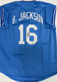 BO JACKSON - Kansas City Royals MLB - Signed Blue Replica Jersey AUTO - BAS