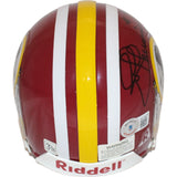Joe Theismann Signed Washington Redskins VSR4 Replica Mini Helmet BAS 44156