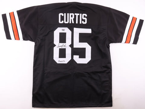Isaac Curtis Signed Cincinnati Bengals Jersey Inscribed "ROH 22"(Wilder Holo) WR