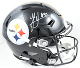 Jack Sawyer Autographed Pittsburgh Steelers F/S SpeedFlex Helmet-Beckett W Holo