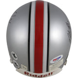 Jack Tatum Pete Johnson Autographed Ohio State Buckeyes Mini Helmet PSA 52751