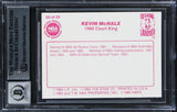 Celtics Kevin McHale Signed 1986 Star Court Kings #22 Card Auto 10! BAS Slabbed