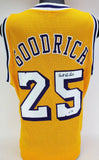 Gail Goodrich Signed Los Angeles Lakers Jersey (Beckett COA)1972 NBA Champ Guard