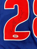 Isaiah Stewart signed jersey PSA/DNA Detroit Pistons Autograph